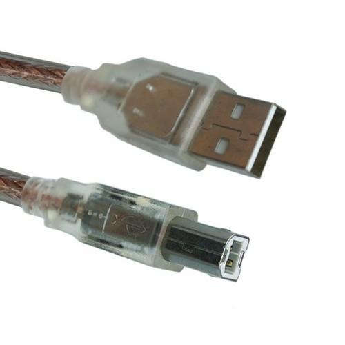 1m-5m USB 2.0 Type A Male B Printer Cable for HP Canon Dell Brother Xerox Epson - Picture 2 of 13
