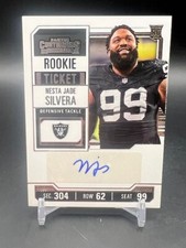 2023 Panini Contenders #305 Nesta Jade Silvera - RC Auto