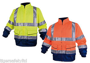 Delta Plus Panoply Offshore High Visibility Orange Polo Shirt Hi-Viz T-Shirt PPE