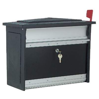 Gibraltar Mailsafe Lockable Security Wall Mount Mailbox MSK00BAM Gibraltar
