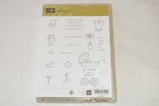 BABY BUNDLE - Stroller Baby Shower STAMPIN' UP RUBBER STAMP SET 12576