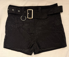 Steve Madden Shorts Large 28" Waist - New with Tag - Black