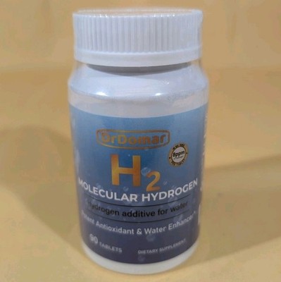 Dr. Domar H2 Molecular Hydrogen Potent Antioxidant & Water Enhancer 90 Tabs 