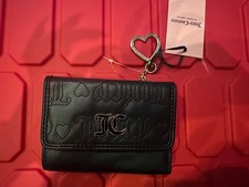 NWT Juicy Couture Black Heart Wallet