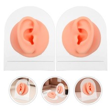 Artificial Ear Model for Acupuncture Prosthetic Ears Earring Display