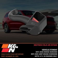 K&n Aircharger Cold Air Intake System For 2021-2026 Ford Bronco W/ 2.7l V6
