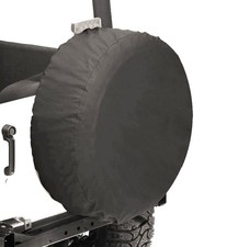 Bestop 61030-15 Universal Spare Tire Cover For 30x10 Tire Black Denim