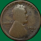 1912-D Lincoln Wheat Cent Good G Coin, Corrosion #39896