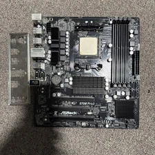 ASRock 970M Pro3 Motherboard With FX-8350 CPU, IO Shield