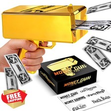 Sopu Make it Rain Gold Money Gun Prop
