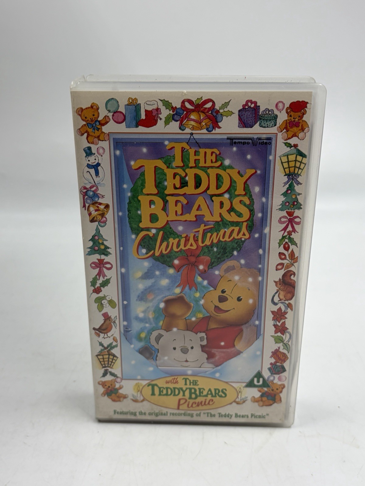 The Teddy Bears Christmas VHS - Teddy Bears Picnic Channel 5 PAL UK Video 1989