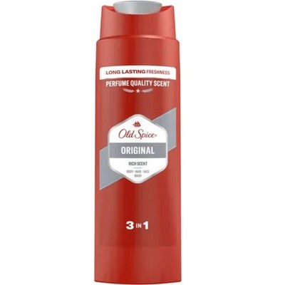 19,30 /L- 6er Pack Old Spice 3in1 Duschgel & Shampoo für Männer- Original -250ml