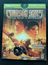 Crimson Skies: High Road to Revenge Official Strategy Guide Prima 2003 XBOX NEW