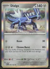 Dialga #095/132 Rare, Holo ME01: Mega Evolution Pokemon