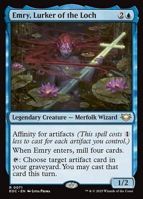 Emry, Lurker of the Loch 71 R Normal EOC MTG NM