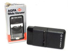 Agfa Slide Viewer 135 B Slide for 35mm Slides Powered by AAA Batteries in Box