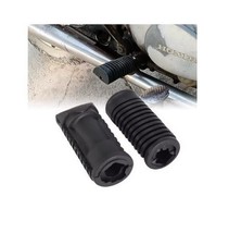 NEW PAIR FIT HONDA CG 125 CB 100 N FOOTREST FOOT PEG REST RUBBERS