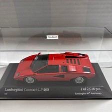 MINICHAMPS Lamborghini Countach LP400 Red Diecast Car 1:43 Japan Limited Edition
