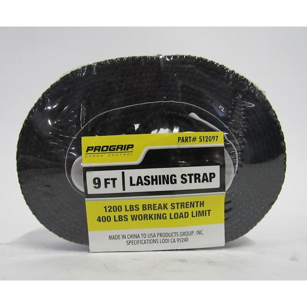 PROGRIP 512097 9-ФУТОВЫЙ крепежный ремень с пряжкой Aero Cam черный количество 36 19890₽