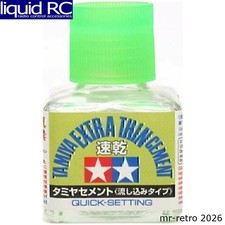 Tamiya USA TAM87182 Extra-Thin Cement 40ml Quick-Setting