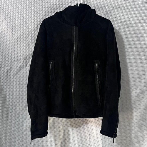 Vintage Emporio Armani VB0216 mens hooded jacket Vintage faux fur/fleece lined