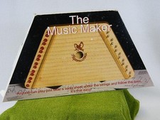 Music Maker Instrument Lap Harp Zither Peeleman Mclaughlin Belarus with 12 SONGS