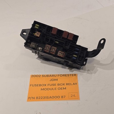 2002 Subaru Forester JDM Fusebox Fuse Box Relay Module 82231SA000 87 OEM