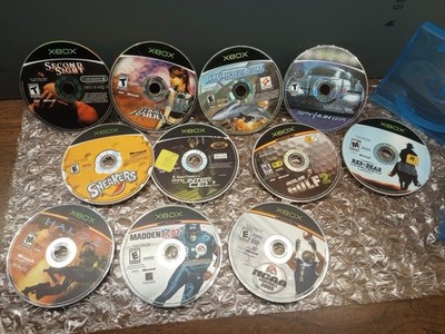 11 Xbox Games Dirty Damaged Do Not Read Do Not Boot Scratched In Need Of Repair
