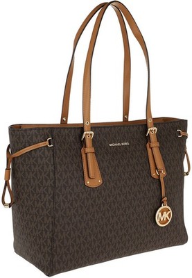 Michael Kors Brown Tote Voyager Ladies Bag Leather 30F8GV6T2B200