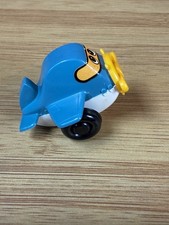 Flip Floppers Airplane Vintage Wind Up Toy 1978 TOMY Moves Does Summersaults