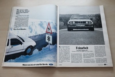 Auto Motor und Sport 21/1984 BMW 323i E30 Kelleners KS1 mit 170PS im TEST auf 3