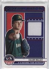 2023 Panini USA Baseball Stars & Stripes Callum Wallace #U18-CW 1t3