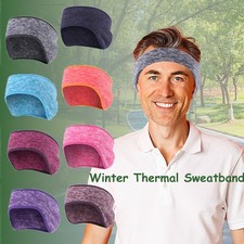 Winter Thermal Sweatband Ear Warmer Sports Running Gym Fitness Cycling Headband