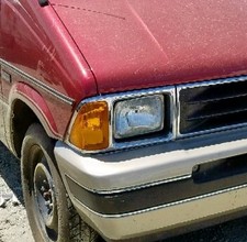 Ford Aerostar 1986 1987 1988 1989 1990 1991 Right Chrome Headlight Bezel