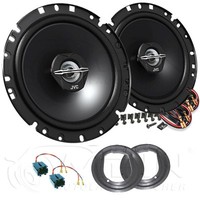 JVC Lautsprecher FüR Peugeot 306 1993-2002 Front TüR Vorn 2-Wege Koax 300W #BF4X