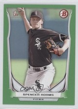 2014 Bowman Draft Green 10/75 Spencer Adams #DP42 j1a