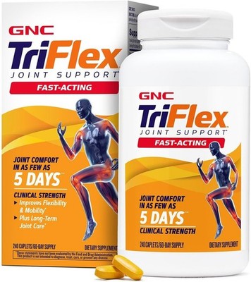 GNC TriFlex Fast-Acting 2.0, Improves Joint Comfort and Stiffness, Clinical St