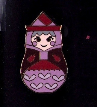 Disney Princess Nesting Dolls Fairies Elsa Pin
