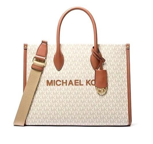 Michael Kors Borsa donna MIRELLA MD EW TOTE Vanilla