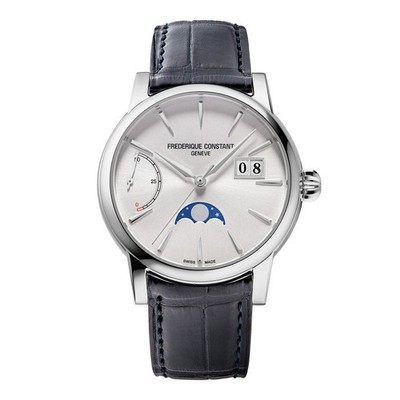 Armbanduhr Frederique Constant Herr MANUFACTURE BIG DATE in Stahl FC-735S3H6