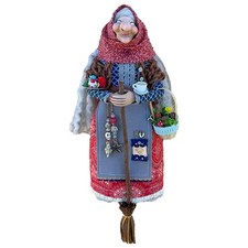Handmade Kitchen Witch Doll Luck Companion Hanged Witch Doll Figure