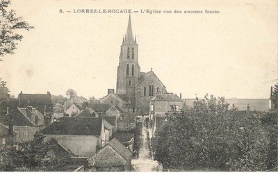 77 Hafen La Bocage #MK52466 L Kirche Ansicht Der Antike Boxengasse