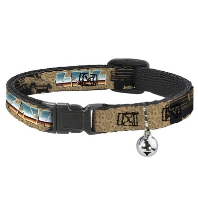 Dodge Cat Collar, Breakaway Collar with Bell, Dodge Power Wagon Truc (US IMPORT)