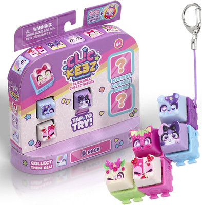 5-Pack | 5 Collectible Character Keyboard Keys Click and Clack | Create Your Own