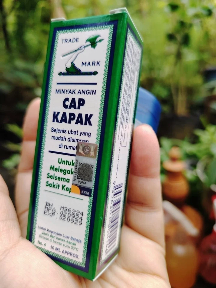 Aceite medicinal marca Axe 56 ml para resfriado, dolor de cabeza, mareos, picaduras de insectos R Foto 3 de 4