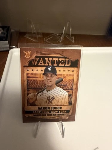 2021 Topps Big League - Wanted Aaron Judge #WT-7