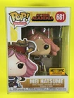 Funko Pop! Mei Hatsume #681 Hot topic Exclusive My Hero Academia Damaged Hole