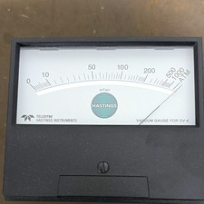 Teledyne Hastings Instruments Vt-6a Analog Vacuum Gauge Mtorr W Power Cord