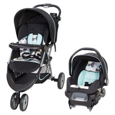 EZ Ride 35 Travel System: Lightweight Stroller  Car Seat Combo, Doodle Dots