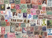 500 All Different PERU  STAMPS